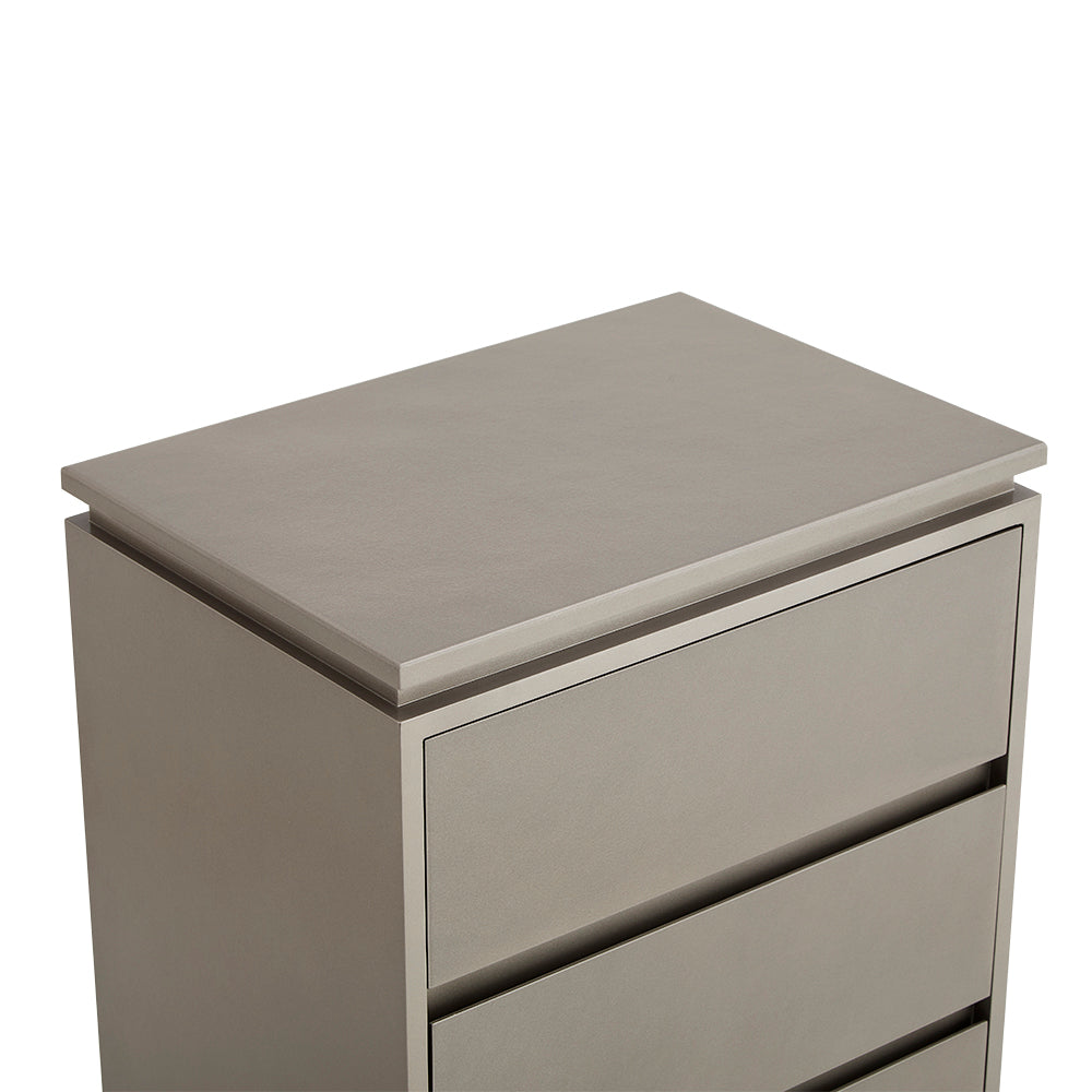 Modern 4-Drawer Barber Station Cabinet - Professional Salon Storage Organizer Unit for Tools & Supplies