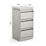 Deep-Storage 2-Drawer Salon Station - Premium Metal Barber Cabinet with High-Capacity Sliding Drawers & Seamless Minimalist Design
