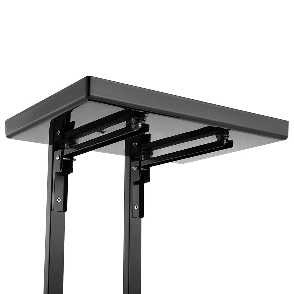 Professional Mobile Salon Trolley Cart - Heavy Duty Barber Service Tray with 360° Rotating Wheels