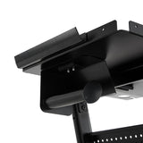 Industrial Modular Salon Trolley - Professional Barber Mobile Workstation with Adjustable Pegboard Storage & 360° Caster Wheels