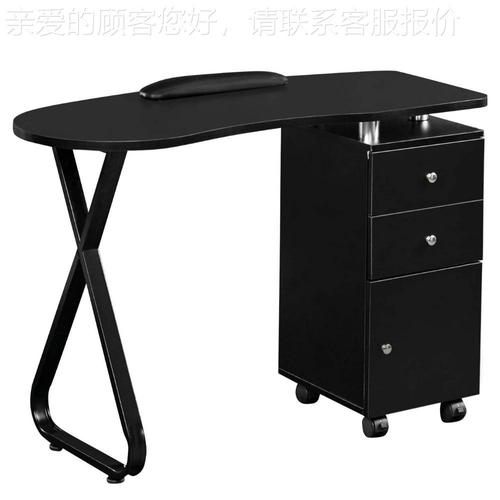 Black Arc Manicure Desk